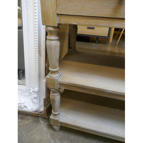 1483 - A Cotswold three drawer console table