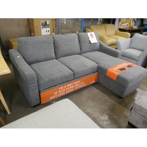 1460 - Coddle Aria Grey Sofa Bed with reversible leg rest, original RRP £833.33 + VAT * This is lot is subj... 