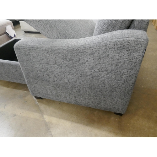 1460 - Coddle Aria Grey Sofa Bed with reversible leg rest, original RRP £833.33 + VAT * This is lot is subj... 