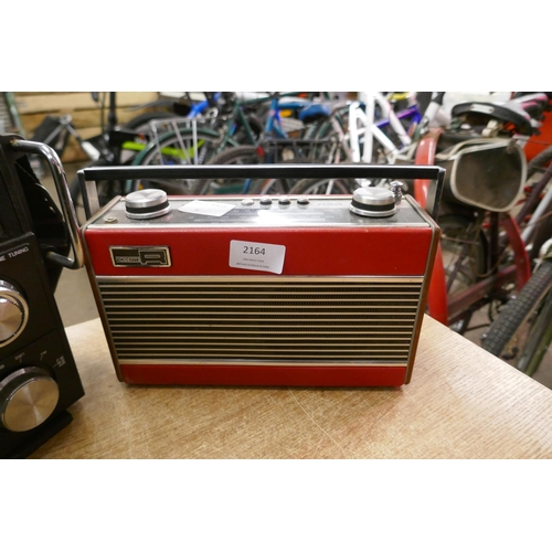 2164 - A Roberts R25 portable radio and a Steepletone MW.FM-MB-Air.LW.SW1.SW2.FM Multi band receiver radio