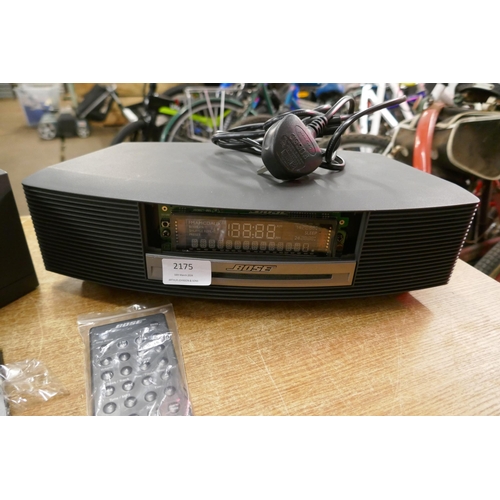 2175 - A Bose Wave Music system (model:- AWRCC5), CD player and Bose Wave DAB module both with remote contr... 