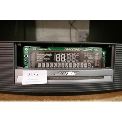 2175 - A Bose Wave Music system (model:- AWRCC5), CD player and Bose Wave DAB module both with remote contr... 