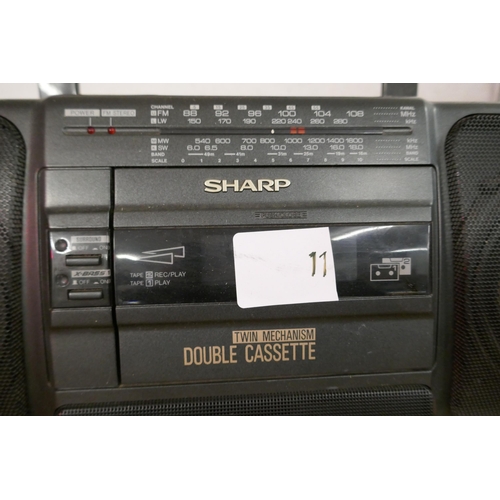 2178 - A Sharp X-Bass sound system (model:- WQ-T370)