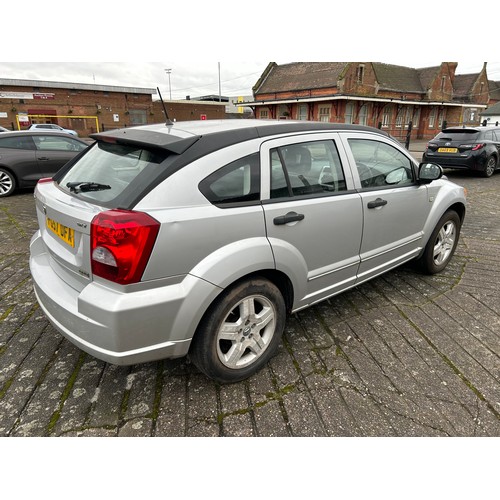 2471 - A silver 2007 Dodge Caliber SXT CRD 5 door 1986cc turbo diesel hatchback with manual 6 speed transmi... 