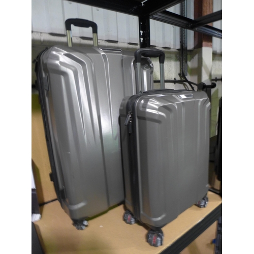 3025 - Samsonite Endure 2 piece hardside Luggage Set, (one cracked) Original RRP £119.99 + VAT  (316-103) *... 