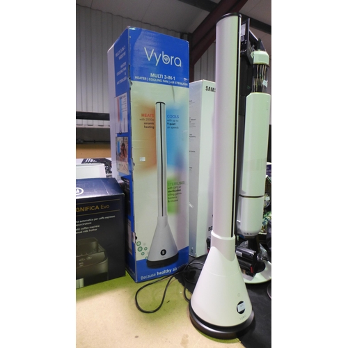 3071 - Vybra 3 In 1 Heater White, Original RRP £119.99 + VAT  (316-302) *This lot is subject to VAT