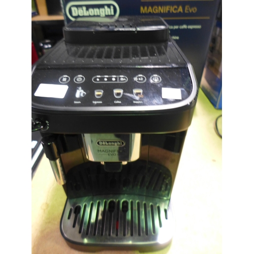 3072 - Delonghi Bean To Cup Magnifica Evo Coffee Machine - model no ECAM290.22.B     , Original RRP £284.99... 