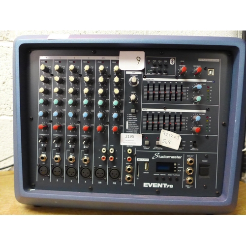 2195 - A Studiomaster Event78 mixing console