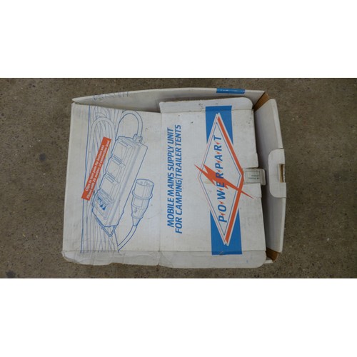 Camping equipment; camping stoves, Tilley 3burner, two bottles of gas