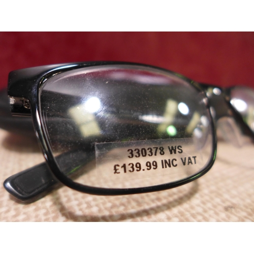 3107 - Prada Black Metal Glasses - Model Ps 50Gv 1Ab101 F/F , Original RRP £125.84 + VAT  (316-200) *This l... 