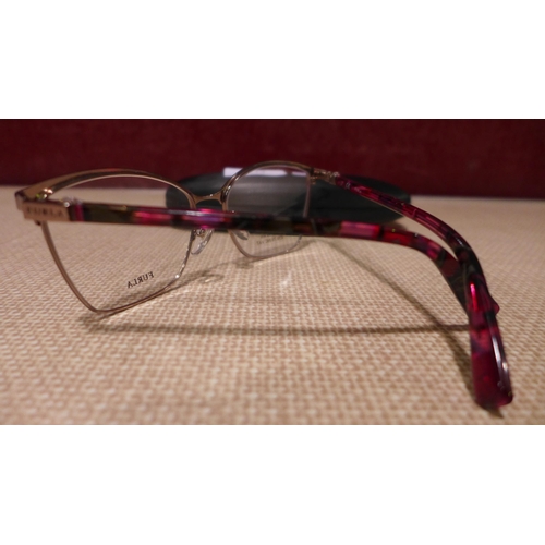 3113 - Furla burgundy metal frame Glasses - 296S Oh60 55X16   (316-297) *This lot is subject to VAT