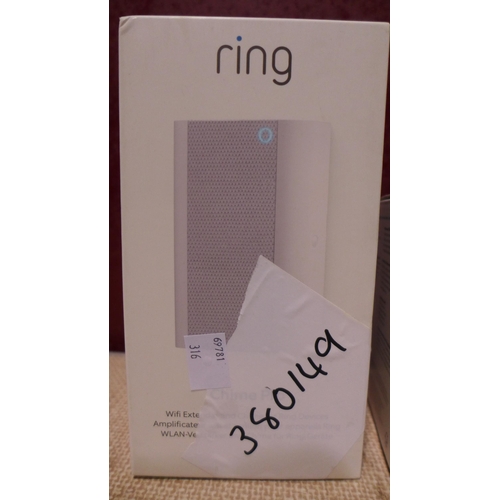 3124 - Ring Doorbell Pro 2 Hardwired and chime, Original RRP £189.91 + VAT  (316-246) *This lot is subject ... 