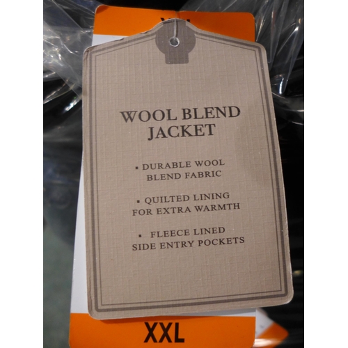 3141 - Quantity of men's Jach's wool blend jackets, mainly size XXL * this lot is subject to VAT