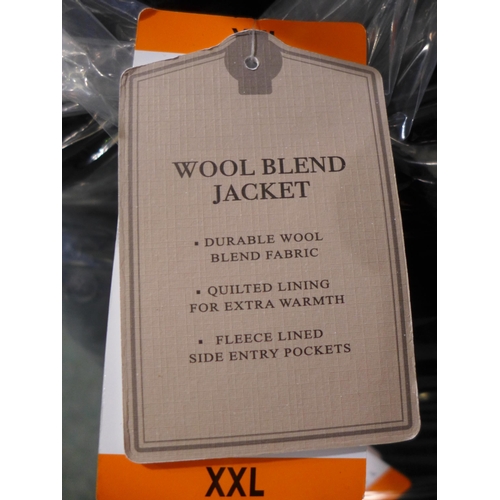 3142 - Quantity of men's Jach's wool blend jackets, mainly size XXL * this lot is subject to VAT