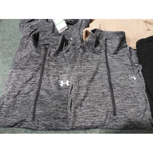 3201 - Women's Nautica jumpers and Under Armour ½ zip tops - various sizes/styles/colours * This lot is sub... 