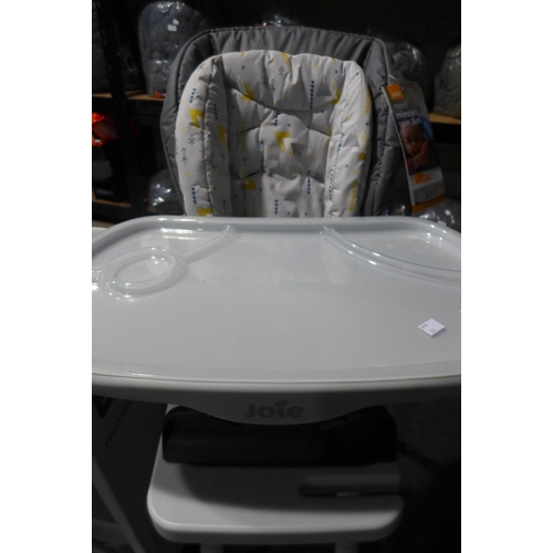 3207 - Joie Mimzy Spin 3 In 1 Deluxe Highchair  (316-262) *This lot is subject to VAT