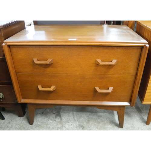 78 - A G-Plan Brandon oak chest of drawers