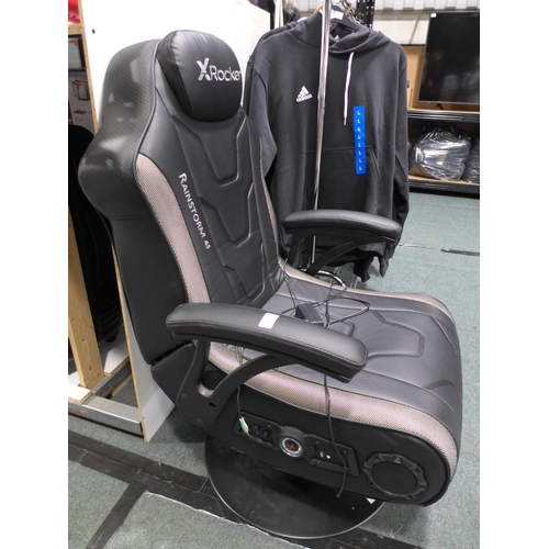 3232 - Xrocker Rainstorm  Wireless Rgb Gaming Chair, Original RRP £199.99 + VAT  (316-7) *This lot is subje... 