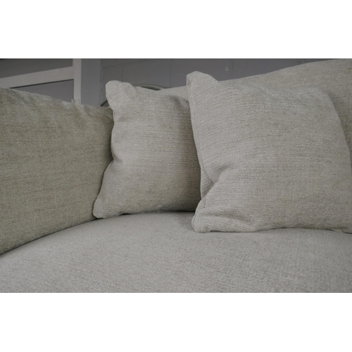 1401 - Selsey 3 Seater Pumice Fabric Sofa, Original RRP £833.33 + VAT (4198-22) *This lot is subject to VAT