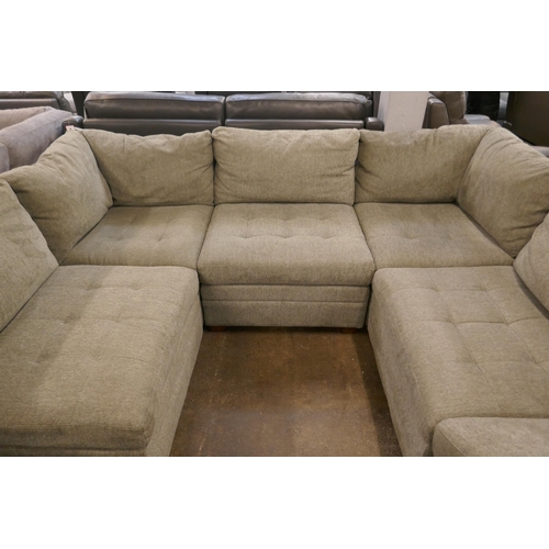 1423 - Tisdale 6 piece Light Grey Modular Sectional Sofa, Original RRP £1166.66 + VAT (4198-15) *This lot i... 