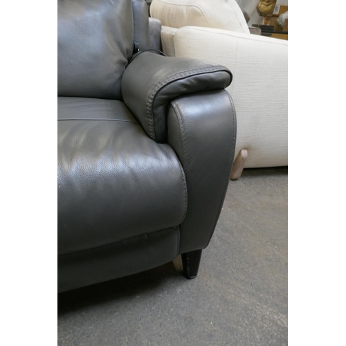 1439 - Barrett 3 Seater Leather Power Reclining Sofa, Original RRP £1333.33 + VAT (4198-32) *This lot is su... 