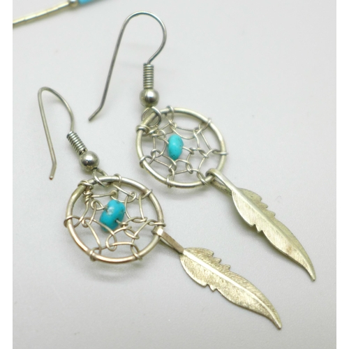 1011A - Turquoise set jewellery