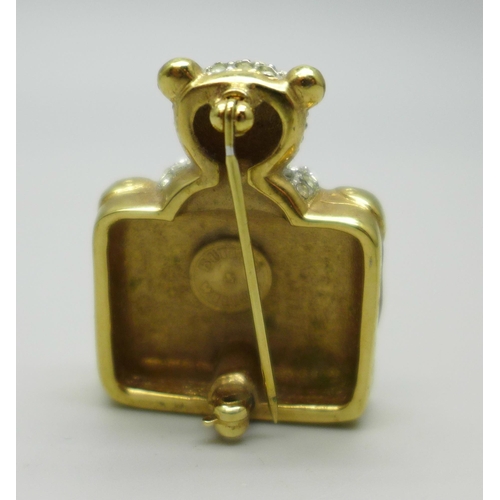 1045 - A Butler and Wilson Teddy brooch