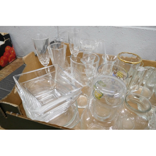 1126 - A collction of glassware drinking glasses **PLEASE NOTE THIS LOT IS NOT ELIGIBLE FOR POSTING AND PAC... 