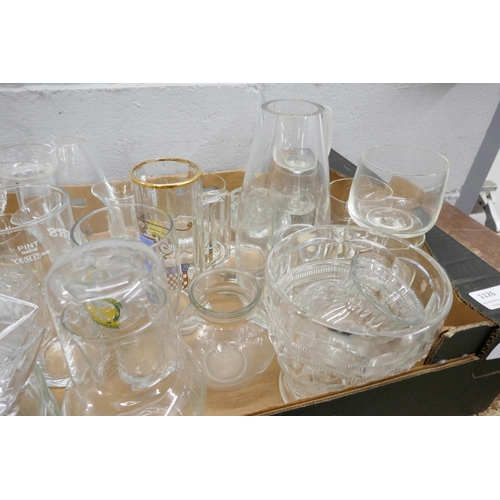 1126 - A collction of glassware drinking glasses **PLEASE NOTE THIS LOT IS NOT ELIGIBLE FOR POSTING AND PAC... 