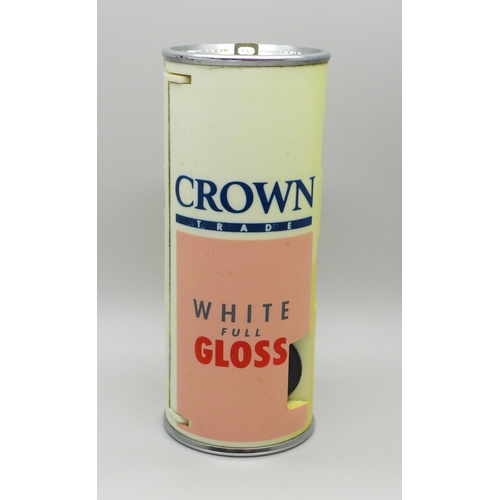 612 - A novelty 110 film camera advertising Crown paints