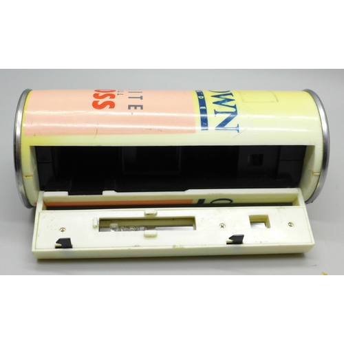 612 - A novelty 110 film camera advertising Crown paints