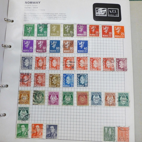 666 - Stamps; a box of stamps, covers, presentation packs, etc.