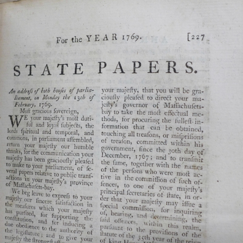 669 - Four antiquarian books, including The London General Gazetteer of the Known World, Vol II, 1825 and ... 