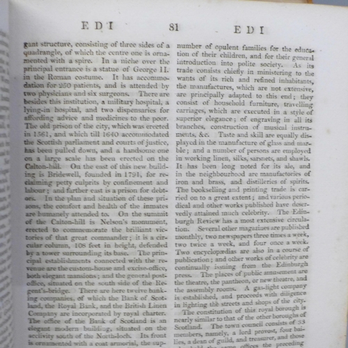 669 - Four antiquarian books, including The London General Gazetteer of the Known World, Vol II, 1825 and ... 