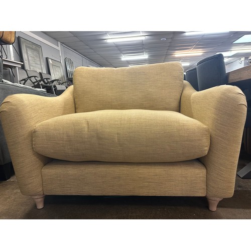 1468 - A Hattie Ochre Love Seat