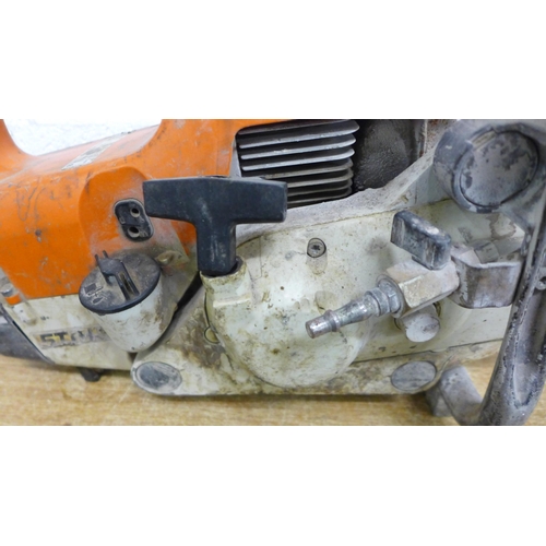2011 - A Stihl TS400 petrol driven stone cut off saw