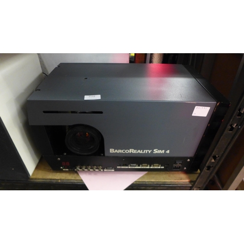 2118 - A Barco Reality Sim 4 single chip DLP projector - designed for immersive applications