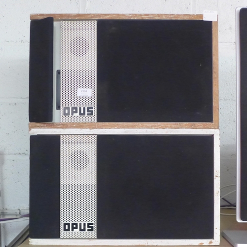 2134 - A pair of Opus amplification loudspeakers