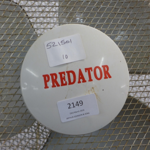 2149 - A Predator 3 speed electric pedestal fan