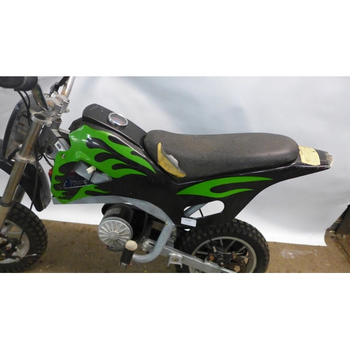 2164 - An electric off-road mini motorbike