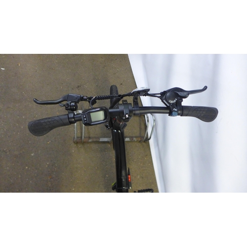 2174 - A Li-Fe Force electric folding bike with a magnesium alloy frame and suspension system, a 36v 7.8AH ... 