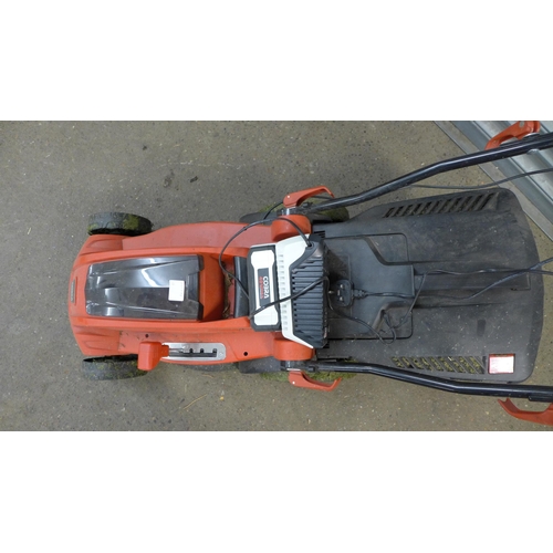 2243 - A Cobra IPX1 cordless lawn mower with collection box, Cobra 40v Max lithium-ion battery and charger