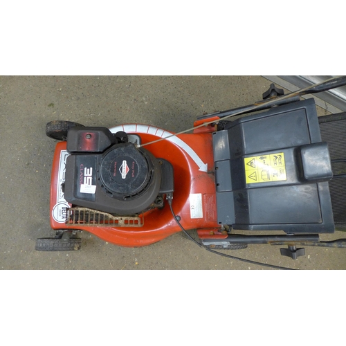 2247 - A Lazer by Mountfield Delta 42cm cutting width push petrol lawn mower with a Briggs and Stratton Cla... 