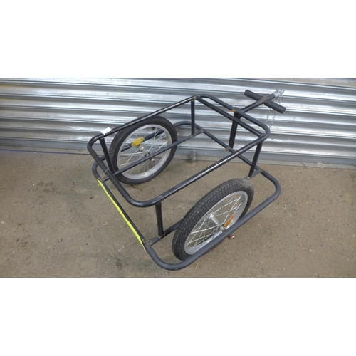 2273 - A 2-wheel bicycle trailer with box