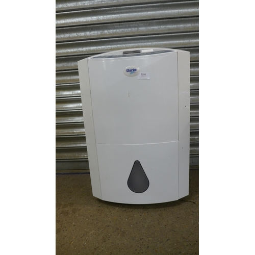 2286 - A Clarke Air YDE20 20 litre 230v dehumidifier