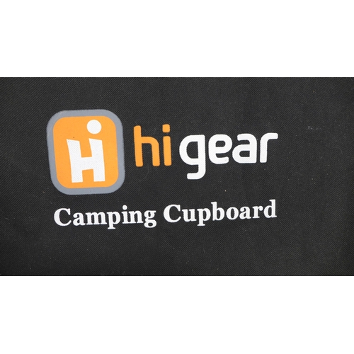 2301 - A quantity of camping equipment including a  Hi-Gear camping cupboard, folding chairs, Kingfisher Ou... 