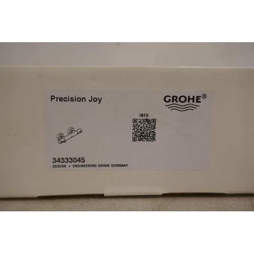 2331 - A Grohe Precision and Vitalio Joy 110mm Turbo Stat shower system (boxed)