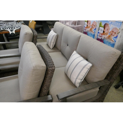 1513 - Agio Brentwood Deep Seating Set (Missing Table) (4190-20) * This lot is subject to VAT