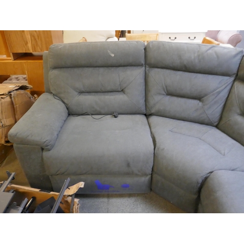 1531 - Paisley Fabric Sectional Power Recliner, Original RRP £2083.33 + VAT (4198-20) *This lot is subject ... 