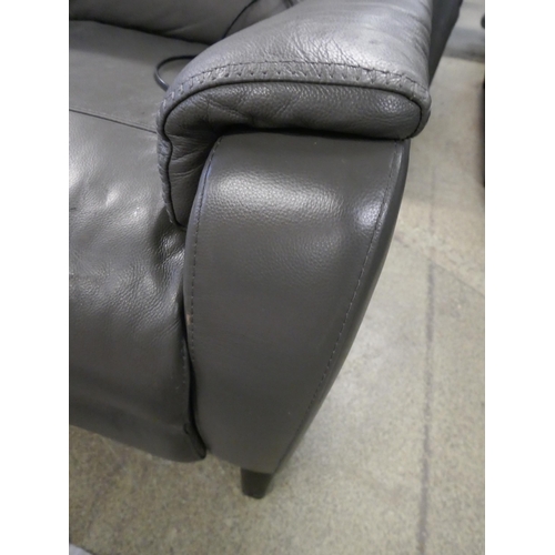 1534 - Barrett 3 Seater Leather Power Reclining Sofa, Original RRP £1333.33 + VAT (4198-33) *This lot is su... 